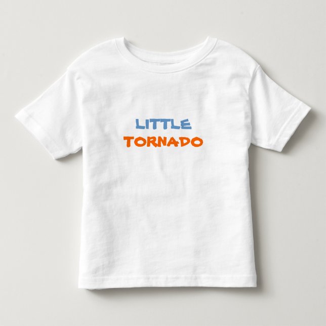 Lite Tornado till skjorta för hyperaktiva barn Tröja (Framsida)