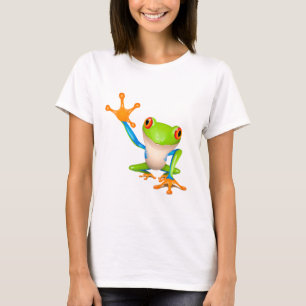 Lite trädgroda tee shirt