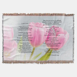 "Lite tulpankast för en bön" Mysfilt