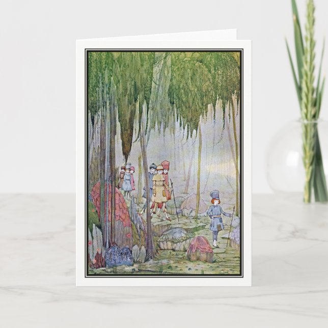 Lite tum av Harry Clarke Kort (Framsida)