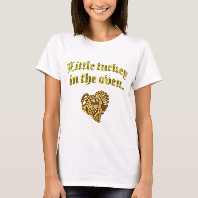 Lite Turkiet i ugnen T Shirt (Framsida)