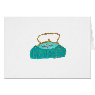 Lite turkoshandväskan OBS kort