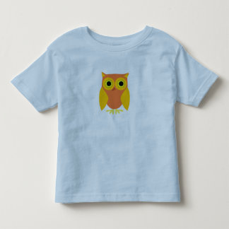 Lite ugglasmåbarnutslagsplats t-shirt