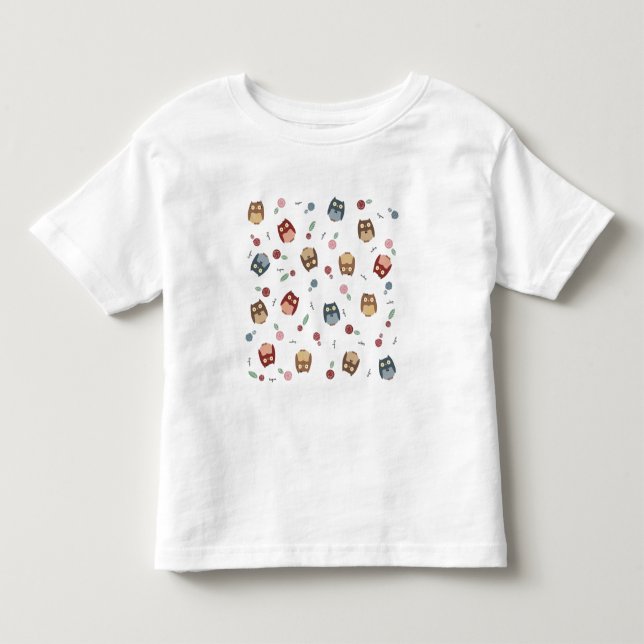 Lite ugglor tee shirt (Framsida)