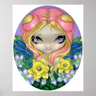 Lite Vår ART PRINT-blomma Poster