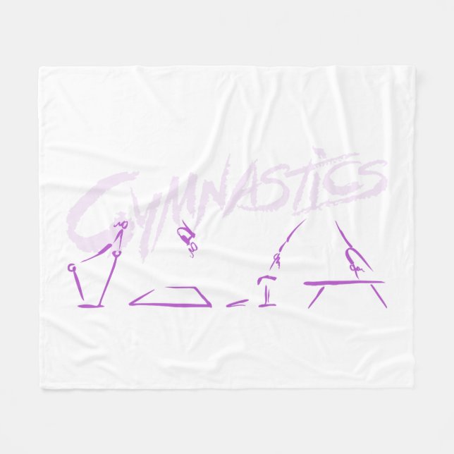 Lite varstans medelfilt fleecefilt (Framsidan (Horisontell))