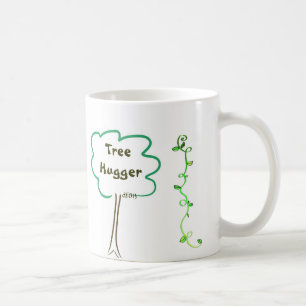Lite varstans tree hugger med Vineskaffekoppen Kaffemugg
