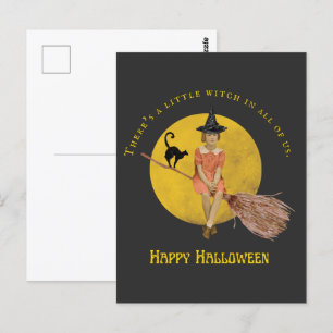 Lite väska i alla oss Halloween Vykort
