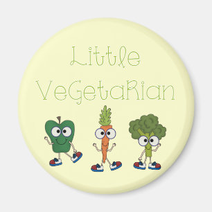Lite vegetarian magnet