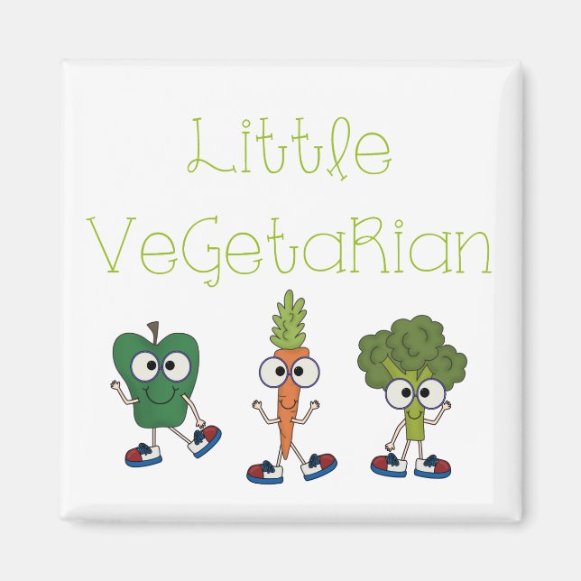 Lite vegetarian magnet (Framsidan)