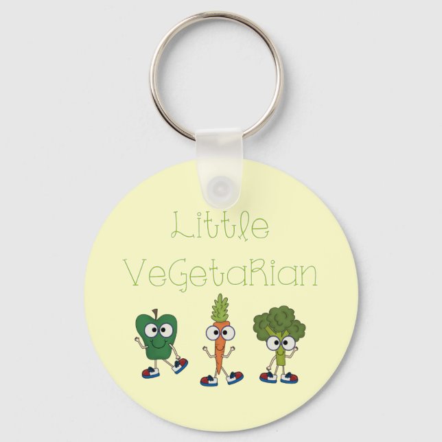 Lite vegetarian nyckelring (Framsida)