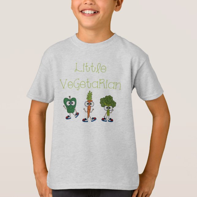 Lite vegetarian tee shirt (Framsida)