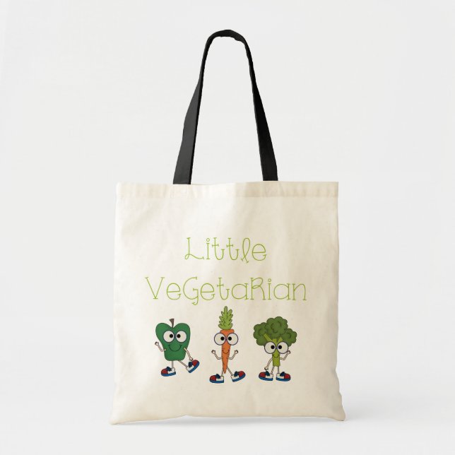 Lite vegetarian tygkasse (Framsidan)