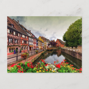 Lite Venedig, liten och nätt Venise, i Colmar, Vykort