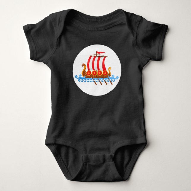 Lite Viking Tee Shirt (Framsida)