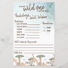 Lite Vild 1 Predictions & well Önskemål Game