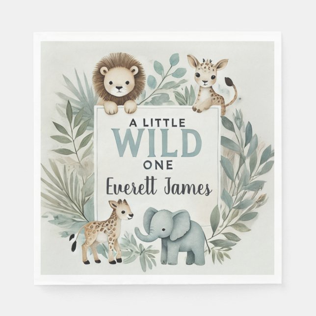 Lite Vild ett Pappersservett (Framsidan)