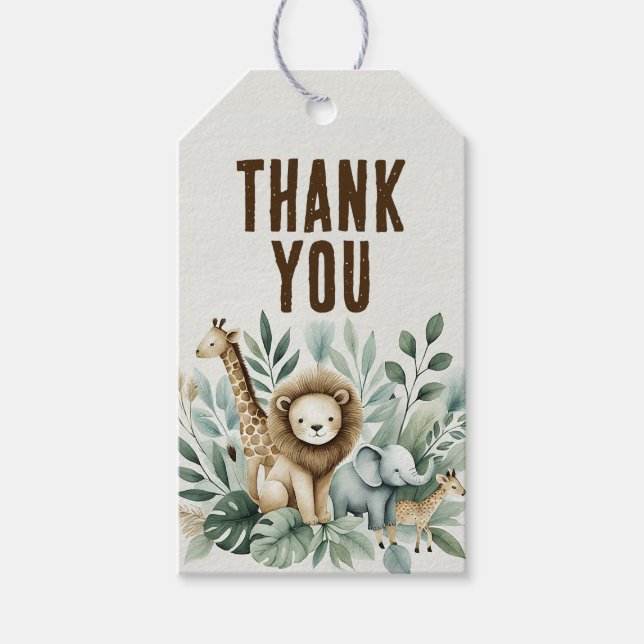 Lite Vild ett Presentetikett (Framsidan)