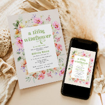 Lite vildblomma i flicka