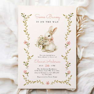 Lite Vintage Baby Shower Inbjudningar