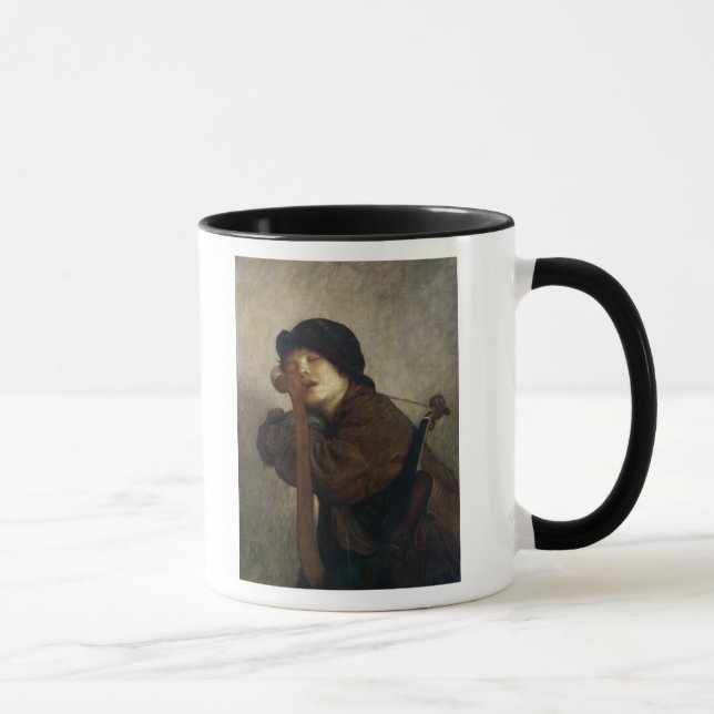 Lite violinisten som sovar, 1883 mugg (Höger)
