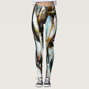Lite vitfisk leggings