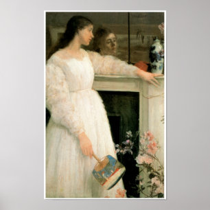Lite vitflickan; Symfoni i vit, inga 2 Poster