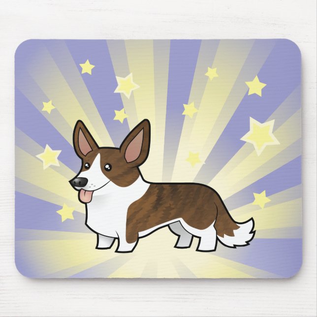 Lite walesisk Corgi för stjärnakofta Musmatta (Framsidan)