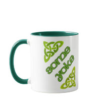 Lite Yoke - Irish Funny Design Mugg