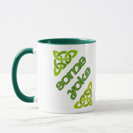 Lite Yoke - Irish Funny Design Mugg