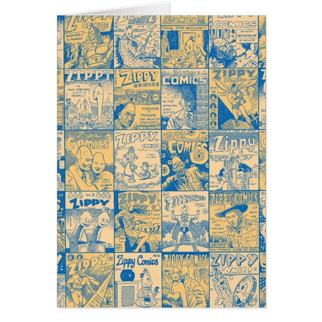 Lite Zippy tecknader OBS Kort (Framsidan)