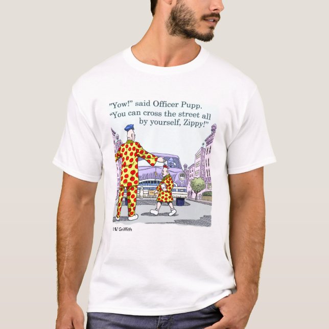 Lite Zippy Tee Shirt (Framsida)