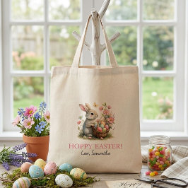 LiteBunny Påsk Wildblomhoppy Påsk Tygkasse