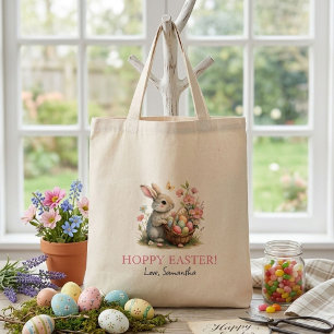LiteBunny Påsk Wildblomhoppy Påsk Tygkasse