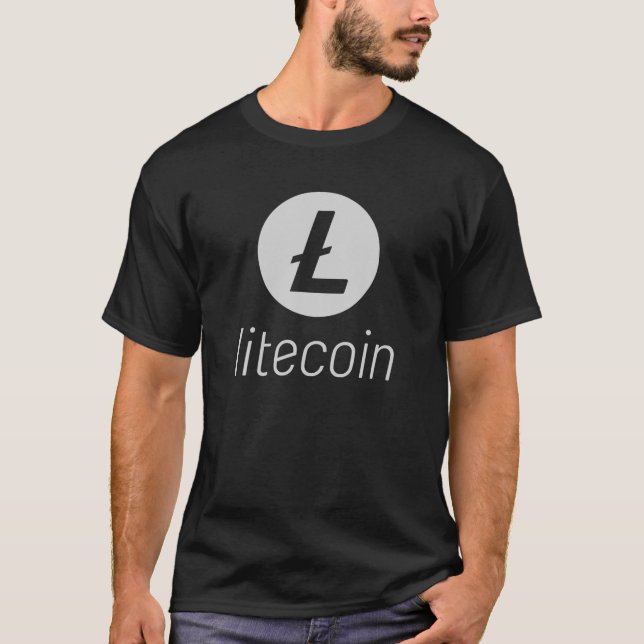 LITECOIN LITE LTC CRYPTO VALRENCY BLOCKCHAIN INVES T SHIRT (Framsida)