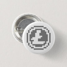 Litecoin LTC 8-Bit Logo | Knappsats