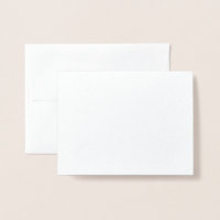 Liten (4,25"x5,5") folie kort