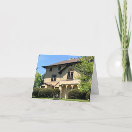 Liten, 4-tums x 5,6-tums gratulationskort i millim tack kort