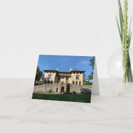 Liten, 4-tums x 5,6-tums-gratulationskort med vikt tack kort