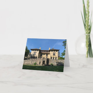 Liten, 4-tums x 5,6-tums-gratulationskort med vikt tack kort