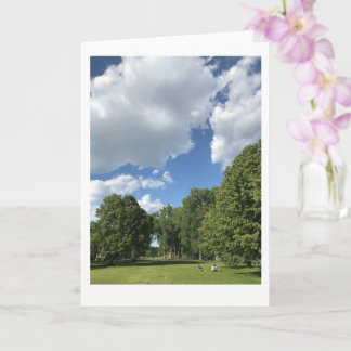 Liten, 4-tums x 5,6-tums mappat gratulationskort kort