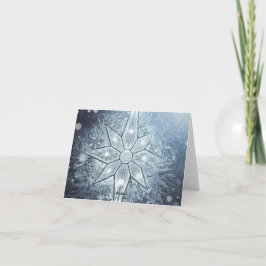 Liten, 4" x 5,6" vikt julkort helgkort