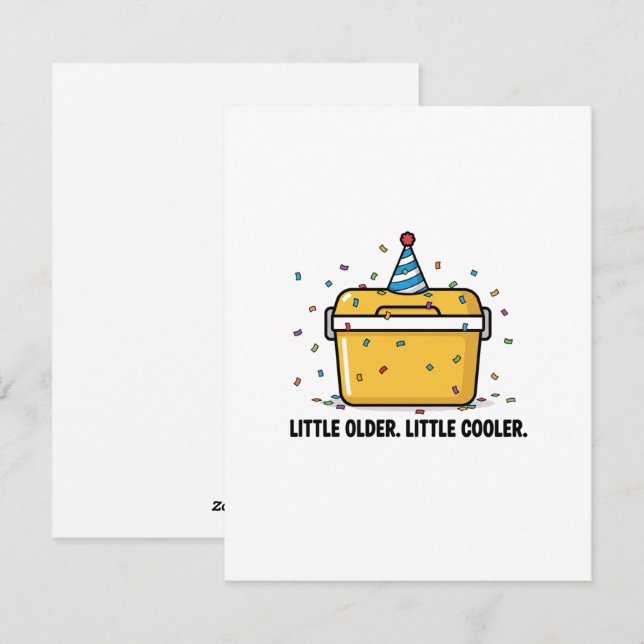 Liten äldre liten cool letterpress-kort julkort (Fram/baksida)