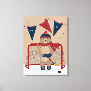 Liten All-Star Rinkside Rookie Canvastryck