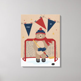 Liten All-Star Rinkside Rookie Canvastryck