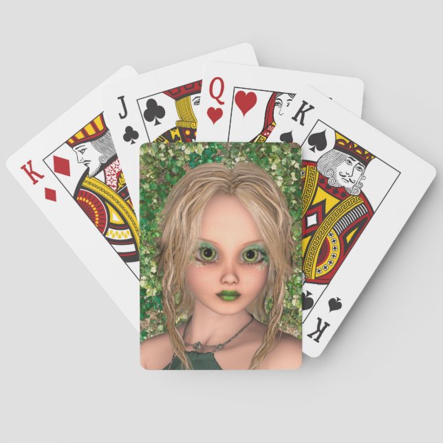 Liten Älva Casinokort (Baksidan)