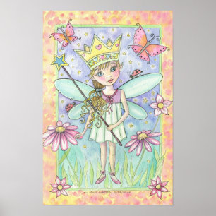 Liten älvprinsessa affisch av Molly Harrison