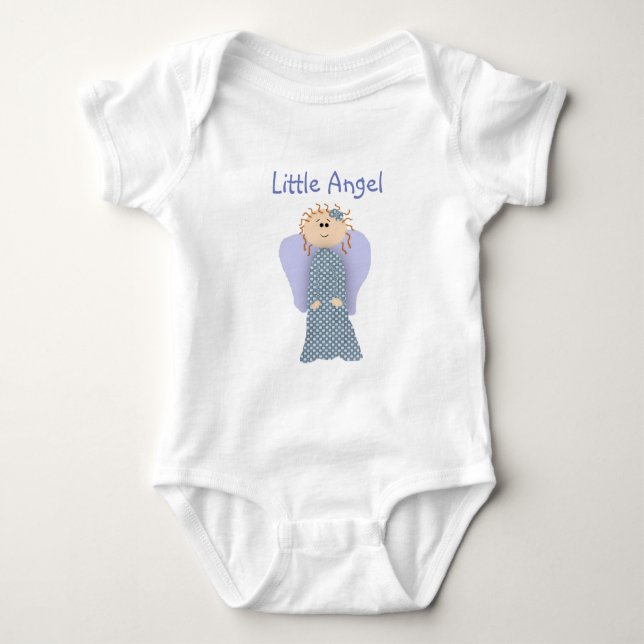 Liten ängel-bodysuit t shirt (Framsida)
