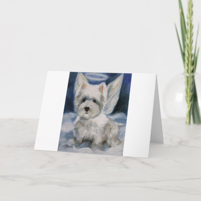 liten ängel helgkort (Framsida)