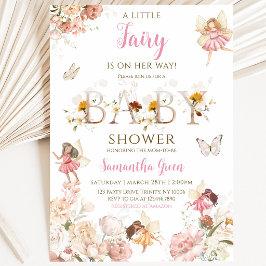 Liten Ängsös Babyshower Inbjudningar